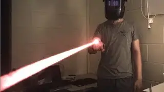 ★ 500mW Homemade Iron Man Laser Glove - Wrist Mounted Spy Gadget