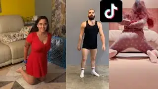 Latest Get on the ground x Hands Behind your back Cute Tiktok Challenge video Compilation