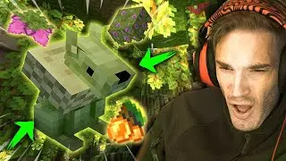 I Fell Into The New Minecraft Lush Cave! - Minecraft Hardcore #22