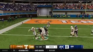 Crazy TD run to take the lead
