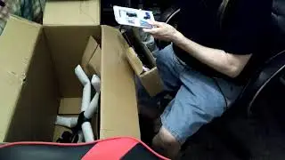 001 Computer Gaming Chair Unboxing Assembly Ergonomics 2021-10-11