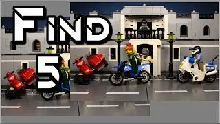 Lego Granny: Crash&Robbery – Find 5 Differences