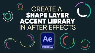 SHAPE LAYER ACCENTS  in After Effects | Adobe Tutorial