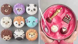FUN and Simple Cake Decorating For Party | So Yummy Chocolate Cake Decorating Ideas