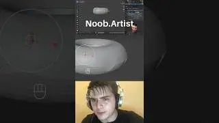 Noob vs Pro artist: making a doughnut 