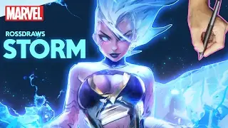 Ross Draws STORM (X-MEN)