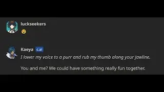 talking with some genshin impact character ai but i only use emotes | Genshin Impact Character AI
