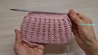 Вяжем кайму для платья, кофты...низ изделия