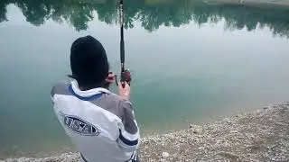fishing sturgeon 40 kg  lago sgagna Italy