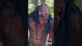 #prey  Behind the scenes Feral Predator 😱
