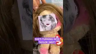 TAYLOR SWIFT TRANSFORMATION #shorts #taylorswift