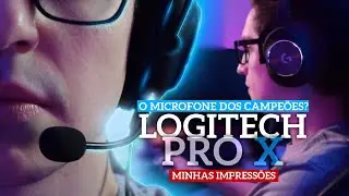 Logitech G Pro X - O HEADSET COM O MICROFONE CAMPEÃO? - Análise de um consumidor