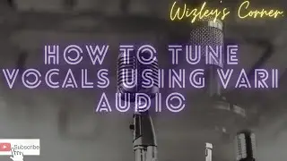 How to tune VOCALS using VARIAUDIO (Cubase 10.5)