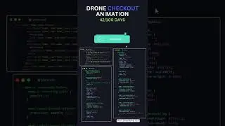 🚁 Smooth Drone Checkout Animation with HTML, CSS & JS! 🚀||