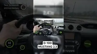 Разгон 0-100 Ford Mustang 2.3 
