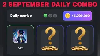 2 SEPTEMBER HAMSTER KOMBAT DAILY COMBO CARDS TODAY