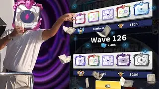 126 волн | Комбо Луна + Мета Часы | 126 waves | Combo Lounar + Metastasis Time | RANDOM DICE DAILY 8