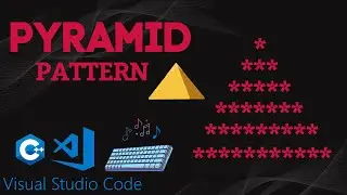 ASMR PROGRAMMING || Pyramid Shape Pattern in C++ || Pyramid shape in C++ || No Noise