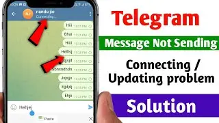 Telegram messages not sent problem | Telegram connecting / updating problem today |