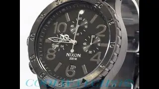 COOLWATCH31 A486-632 NIXON 48-20 CHRONO ALL GUNMETAL MEN'S WATCH A486632 ニクソン クロノ オール ガンメタル メンズ