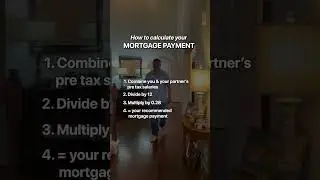 How to calculate your recommended mortgage payment using the 28/36 rule ➕