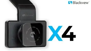 Blackview X4 WIFI GPS – компактный 2 камерный видеорегистратор, продуманный до мелочей.