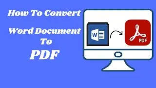 How to Convert Word Document to PDF