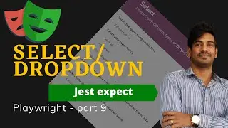 Handling Select/DropDown | Playwright - Part 9