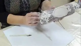 глина DAS. Использование глины в декупаже.