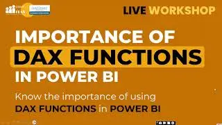LEARN HOW TO EASILY WRITE DAX FUNCTIONS USING POWER BI | LIVE WORKSHOP