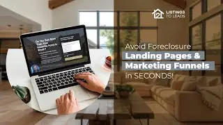 Avoid Foreclosure Landing Pages & Marketing Funnels in SECONDS!