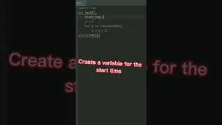 How to get time of a Python program's execution