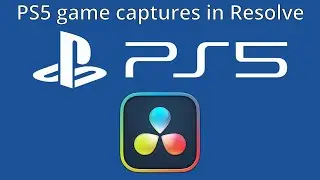 How to edit PS5 game capture in DaVinci Resolve Studio on Mac Apple Silicon, WebM to MP4 LosslessCut