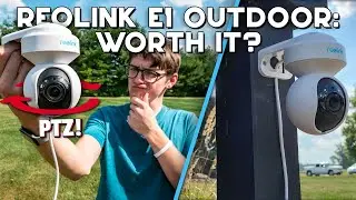 The Best PTZ Security Camera For Only $79? || Reolink E1 Outdoor PTZ Unboxing, Review, & More!