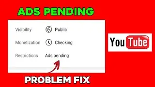 Ads Pending Youtube | Ads Pending On Youtube Video Problem | Ads Pending Problem (2021)