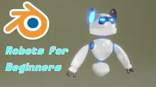 Blender Beginner Tutorial | How to make Floating body Robot in blender 2.83