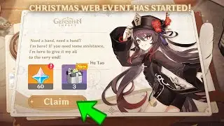 CHRISTMAS WEB EVENT HAS STARTED! | Genshin Impact
