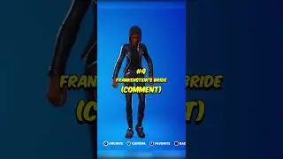 The Top 5 Halloween Fortnite Skins!