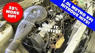 THE SMALLEST NX NITROUS SHOT EVER? NX NITROUS HITS ON A METRO XFi? PROJECT PANDA X-PRESS GETS JUICE