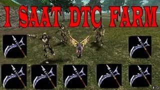 Knight Online | 1 Saat DTC Para Kasma | Raptor Farm | MS Drop