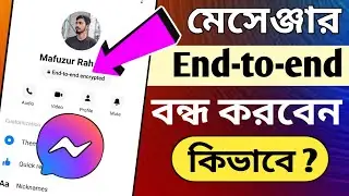 How To Remove End-to-end Encryption in Messenger 2024 | End to end encryption messenger turn off