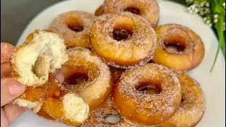 CIAMBELLE con solo 3 ingredienti , ricetta deliziosa e semplice da preparare!