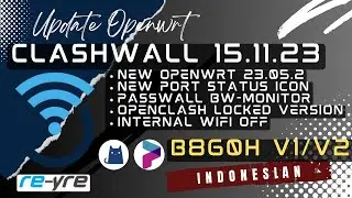 OpenWrt 23.05.2 Stable Clash-Wall 15.11.23 For B860H v1/v2 Off | REYRE-WRT