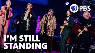 Joni Mitchell and friends perform Elton John's 