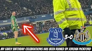 Everton 3-0 Newcastle away day vlog - JORDAN PICKFORD TAKES THE PISS OUT OF US !!!!!!