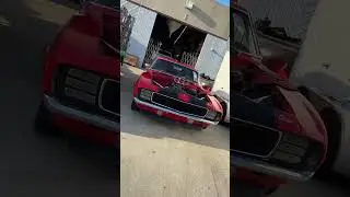 Taking the engine out of my Camaro to install the Big Block!!!