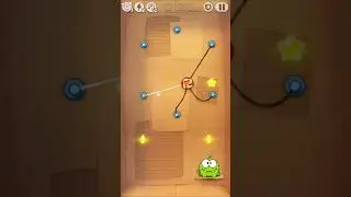 Cut the Rope Cardboard Box Level 7 (3 Stars)