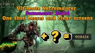 The STRONGEST Summoner Build? 1 Minion, Screen clearing – Abomination Plague Necro [Last Epoch]