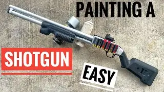 How to paint your shotgun - Mossberg 500 #mossberg #shotgun