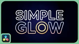 Simple Edge Glow Effect | DaVinci Resolve | Studio